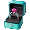Diamond Ring Telegram gift